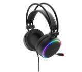 Genesis Headset Neon 614 With Microphone RGB Illumination Black USB