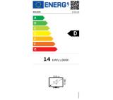 Philips 242S1AE, 23.8" IPS WLED, 1920x1080@100Hz, 4ms GtG, 300cd m/2, 1000:1, 50m:1 DCR, Adaptive Sync, FlickerFree, Low Blue Mode, 2Wx2, Tilt, Height Adjust, Pivot, Swivel, D-SUB, DVI, HDMI, DP