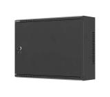 Lanberg TPR 10" & 19" Installation Enclosure with Mesh Plate 560 x 420 x 180 Black (Assembled)