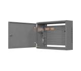 Lanberg TPR 10" & 19" Installation Enclosure with Mesh Plate 560 x 420 x 180 Black (Assembled)