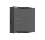 Lanberg TPR 10" Installation Enclosure with Mesh Plate 400 x 400 x 140 Black (Assembled)