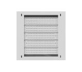 Lanberg TPR 10" Installation Enclosure with Mesh Plate 400 x 400 x 140 Grey (Assembled)