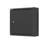 Lanberg TPR 10" Installation Enclosure with Mesh Plate 340 x 340 x 140 Black (Assembled)