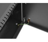 Lanberg TPR 10" Installation Enclosure with Mesh Plate 340 x 340 x 140 Black (Assembled)
