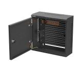Lanberg TPR 10" Installation Enclosure with Mesh Plate 340 x 340 x 140 Black (Assembled)