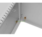Lanberg TPR 10" Installation Enclosure with Mesh Plate 340 x 340 x 140 Grey (Assembled)