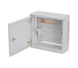 Lanberg TPR 10" Installation Enclosure with Mesh Plate 340 x 340 x 140 Grey (Assembled)