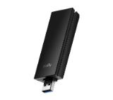 Cudy WU5400 Tri-Band Wi-Fi 6/6E AX5400 USB 3.0 Adapter 802.11ax/ac/a/b/g/n 2402Mbps at 6GHz 2402Mbps at 5Ghz 574Mbps at 2.4GHz