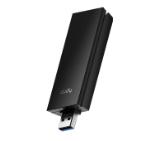 Cudy WU6500 Tri-Band Wi-Fi 7 BE6500 USB 3.0 Adapter 802.11be/ax/ac/a/b/g/n 2880Mbps at 6GHz 2880Mbps at 5Ghz 688Mbps at 2.4GHz