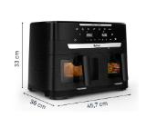 Tefal EY9478E0 Xxl Dual Easy Fry Ir Blk Eu