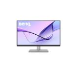BenQ MA270UP 27" 4K Nano Gloss Monitor for MacBook, Show Mac Colors All Clarity, best color-matching monitor for all MacBook generations, 99% sRGB, 95% P3, Built-in Speakers, 2x HDMI (v2.0), USB C PD90W, Eye Care, ICCsync, 5.14 kg. SILVER-GREY