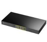Cudy GS1016EPS2 16 port 10/100/1000 Base-T Gigabit ports 19-inch 2-1000 Base-X SFP Slot 16-port IEEE 802.3at PoE+ Injector Supports PoE power up to 30W for each PoE port Local management via WEB GUI 200W Internal
