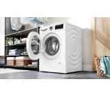 Bosch WNA13401BY SER4 Washing machine with dryer 8/5 kg, 1400 rpm, Energy efficiency D (only washing A), Spin efficiency B, 1400 rpm, Noise level 70 dB, Wash & Dry 60 min, Drum volume 60 l, White