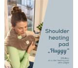 Beurer HK 165 Huggy Taupe Shoulder heat pad; Soft & cosy material; lithium-ion battery; Soothing heat for up to 4 h; Machine-washable at 30°C; 3 temp. settings