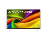LG 55NU850B3LA, 55" 4K Ultra HD Smart TV, 3840x2160, DVB-T2/C/S2, Alpha7 AI Processor Gen9, HDR10 / HLG, webOS 26 ThinQ, VRR / ALLM / HGiG, 4K Super Upscaling,WiFi 5, Voice Controll, Bluetooth 5.3, AirPlay 2, LAN, CI, HDMI eARC, AI Sound Pro, Google Cast