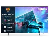 Philips 55OLED761/12, 55" 4K UHD OLED, 3840x2160, 120Hz VRR, DVB-T/T2/C/S/S2, 3 sided Ambilight, HDR10+ Adaptive, Titan OS, Dolby Vision, Atmos, DTS:X, P5 Perfect Picture /Al, AirPlay2  Stream, 1000 nits, BT 5.2, 4*HDMI, 2* USB, 802.11ac,  20W RMS