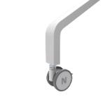 Neomounts Move Go TV trolley 55-86" - fast installation - TUV