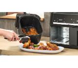 Bosch MAFD440B7, Air Fryer Double Flex Drawer, 9L (2x4.5L), 2500 W, 40-230 °C, Touch Control, Black