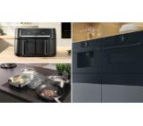 Bosch MAFD440B7, Air Fryer Double Flex Drawer, 9L (2x4.5L), 2500 W, 40-230 °C, Touch Control, Black