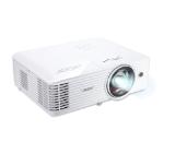Acer Projector S1286H, DLP, Short Throw, XGA (1024x768), 3500 ANSI Lumens, 20000:1, 3D, HDMI 1.4, VGA, RCA, Audio in, Audio out, VGA out, DC Out (5V/1A, USB-A), Speaker 16W, Bluelight Shield, 3.1kg, 3Y, White