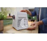 Bosch MFWS421W, SER4, Food mincer, Main color: white, Output per minute: 2,5 kg, Reverse: yes, Power: 500W, Blocking power: 1.900W, Accessories included: 1 x filling aid, 1 x filling tray, 1 x pusher, 1 x sausage attachment, 1 x double-sided stainless st