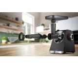 Bosch MWZS0JPB, Meat mincer, Juicer attachment; Compatible with: MultiPower Series 4, 6 & 8; Plastic; Stainless steel