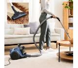 Bosch BGC05LBU2, SER2, Bagless vacuum cleaner Cleann’n, blue/black, 700W, 1 Furniture brush and crevice nozzle, 76 db(A), 1,5 l, EPA 12 wahsable 99.9%