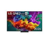 LG 65QNED86B3B, 55" 4K QNED MiniLED Smart TV, 3840x2160, 120Hz Native (VRR 144Hz), DVB-T2/C/S2, alpha 7 AI Processor, HDR10 / HLG, Dolby Vision, webOS 26 ThinQ, VRR/ALLM/HGiG, 4K Super Upscaling, WiFi 5, Bluetooth 5.3, AirPlay 2, LAN, CI, HDMI, AI Sound