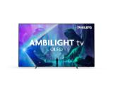 Philips 55OLED801/12, 55" 4K UHD OLED, 3840x2160, 120Hz VRR, DVB-T/T2/C/S/S2, 3 sided Ambilight, HDR10+, Titan OS, Dolby Vision, Atmos, DTS:X, P5 Perfect Picture /Al, AirPlay, BT 5.2, 4*HDMI, 2* USB, 802.11ac, 20W RMS